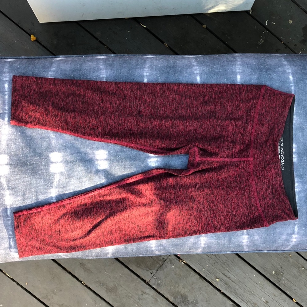 Spacedye cropped leggings